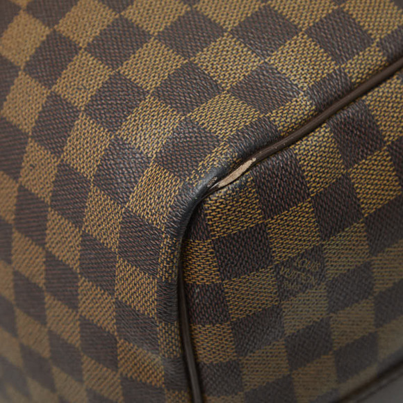 LOUIS VUITTON Brown Damier Leather Shoulder Bag